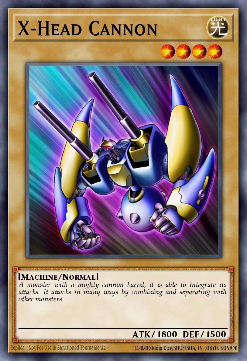 (004) YuGiOh TCG MFC: Magician's Force Single: X-Head Cannon Super Rare