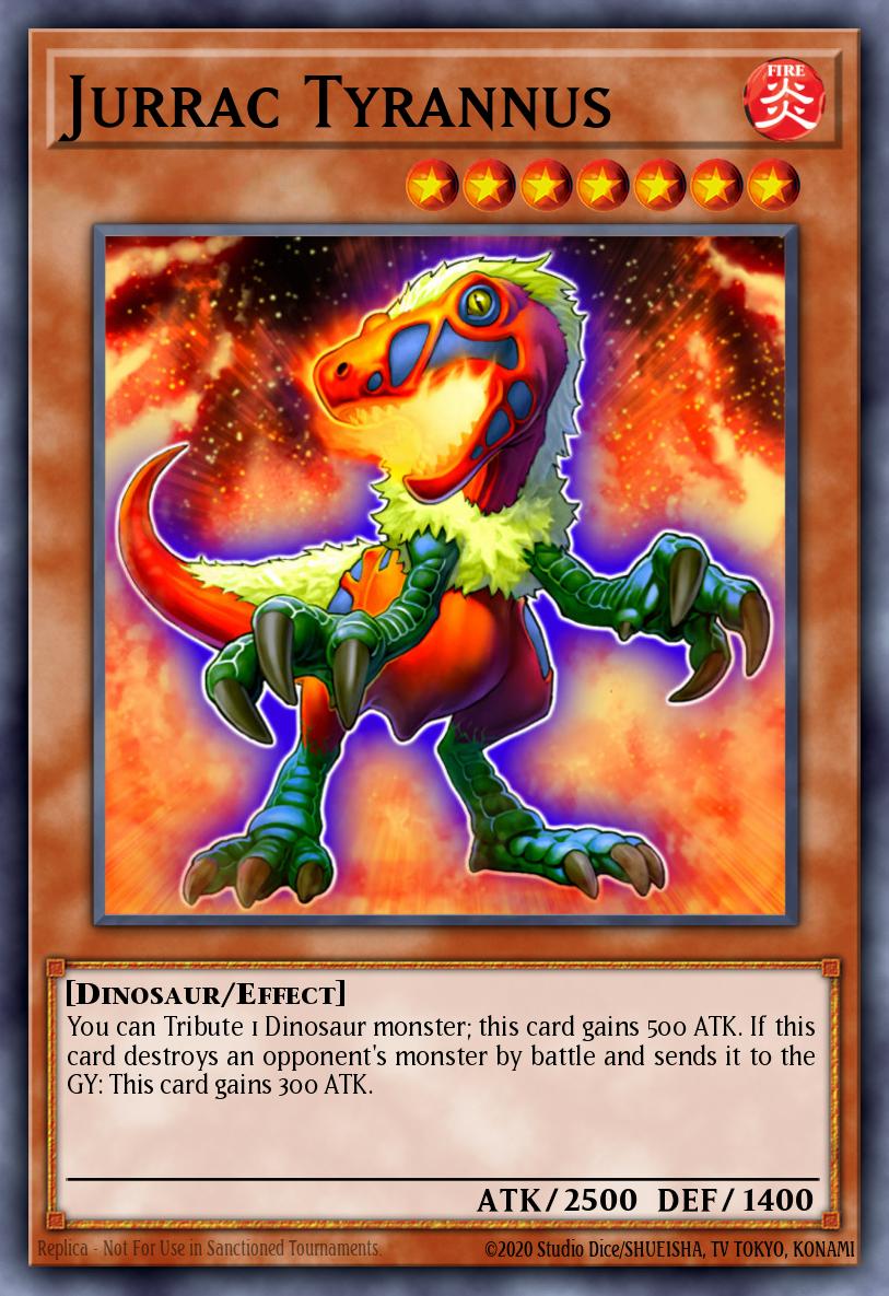 (018) YuGiOh TCG SBSC: Speed Duel: Scars of Battle Single: Jurrac Tyrannus Common