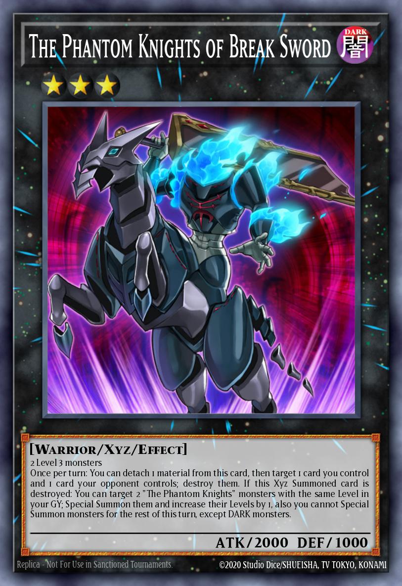 (010) YuGiOh TCG OP18: OTS Tournament Pack 18 Single: The Phantom Knights of Break Sword Super Rare