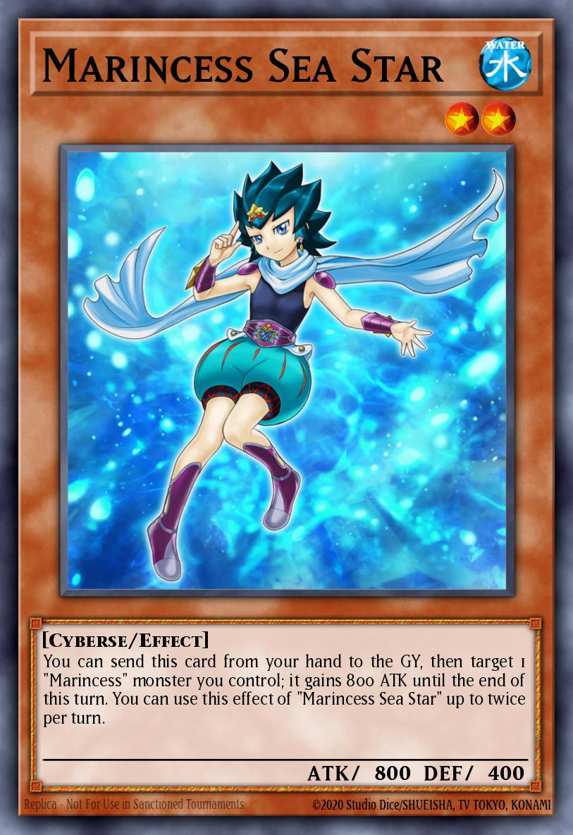 (103) YuGiOh TCG MP20: 2020 Tin of Lost Memories Mega Pack Single: Marincess Sea Star Common