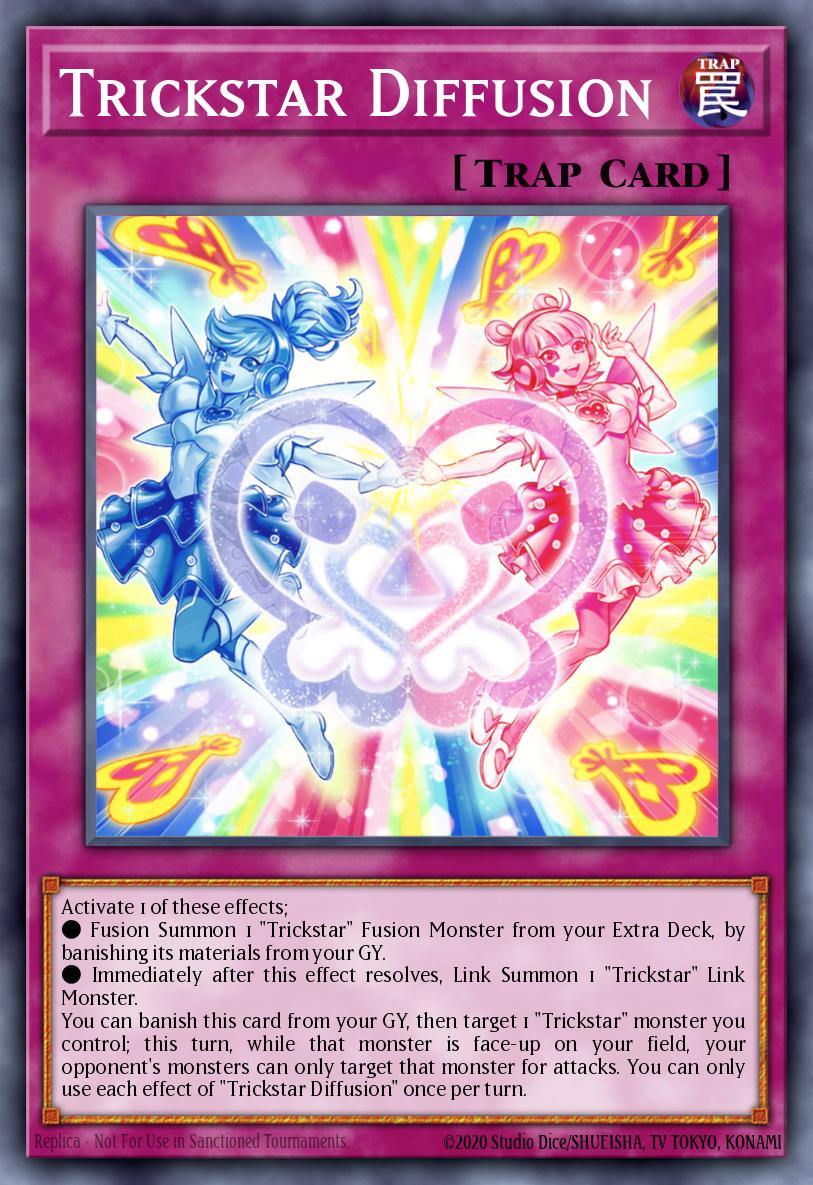 (030) YuGiOh TCG MZTM: Maze of the Master Single: Trickstar Diffusion  Rare