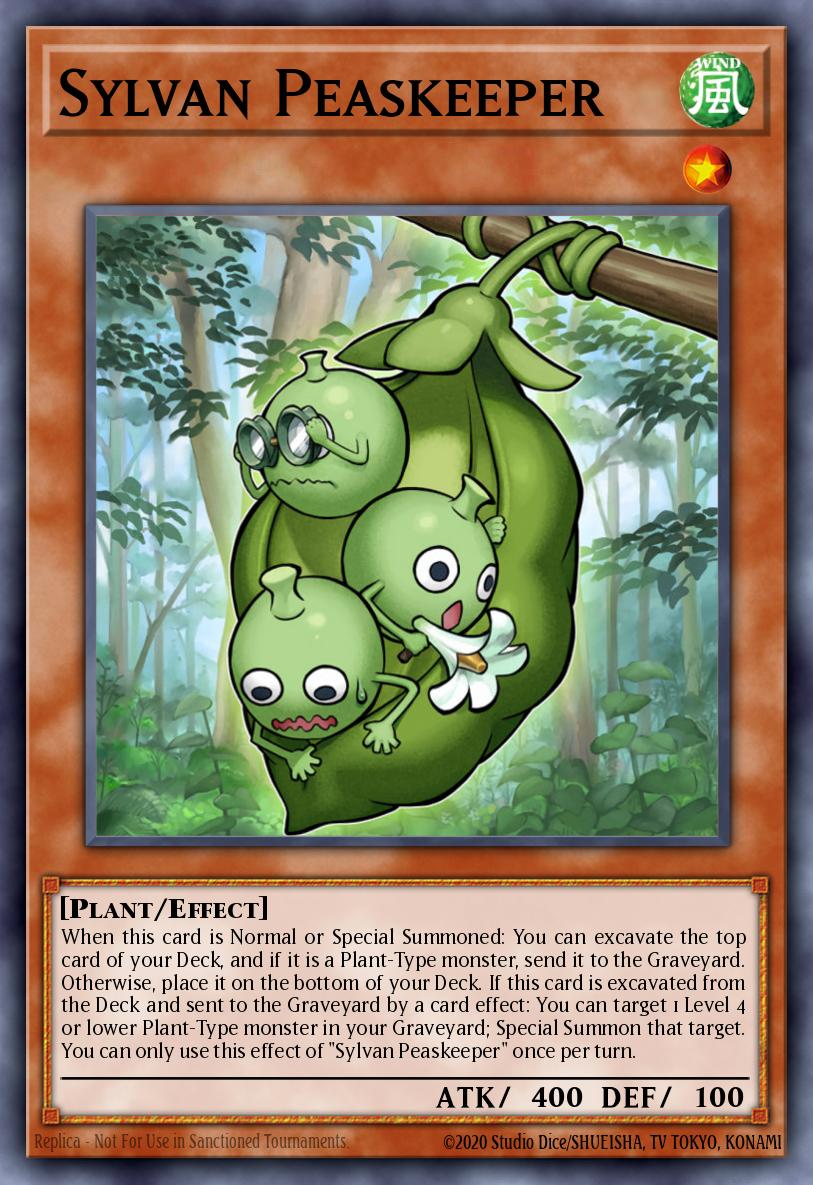 (196) YuGiOh TCG MP14: 2014 Mega-Tins Mega-Pack Single: Sylvan Peaskeeper Rare