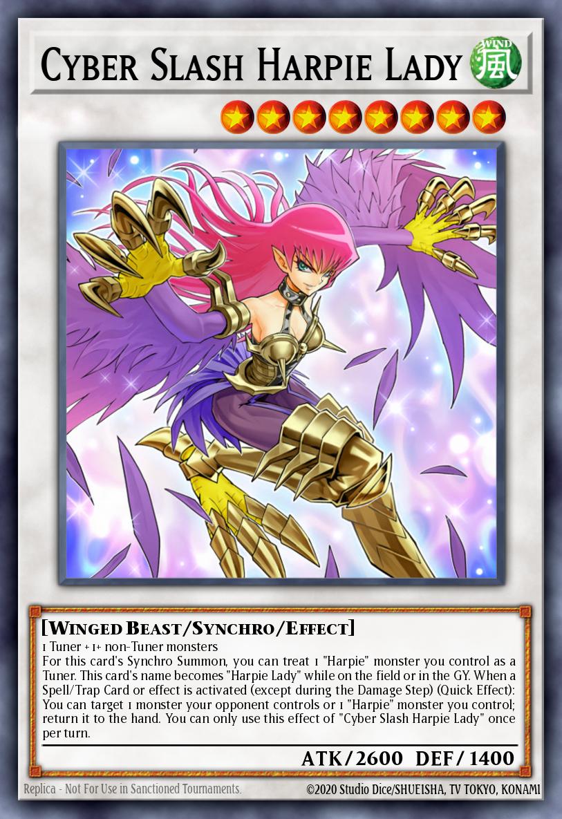 (148) YuGiOh TCG DLCS: Dragons of Legend: The Complete Series Single: Cyber Slash Harpie Lady Secret Rare
