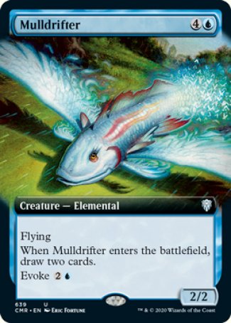 (639/361) Magic The Gathering Commander Legends: Extras Single: Mulldrifter (V.2) Holo Uncommon
