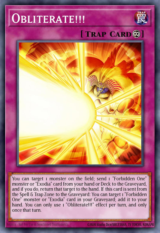 (029) YuGiOh TCG MP25: 2025 Mega-Pack Tin Single: Obliterate!!!  Starlight Rare