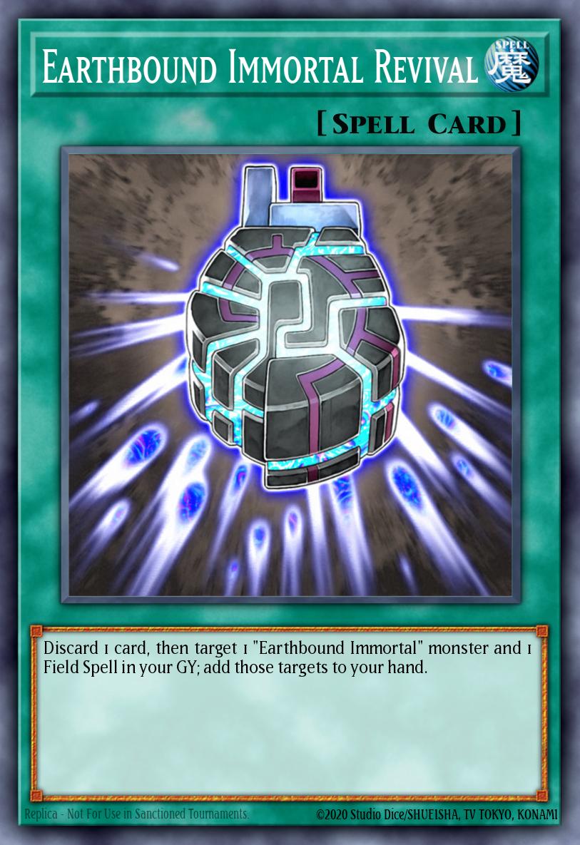 (087) YuGiOh TCG SOVR: Stardust Overdrive Single: Earthbound Immortal Revival Rare
