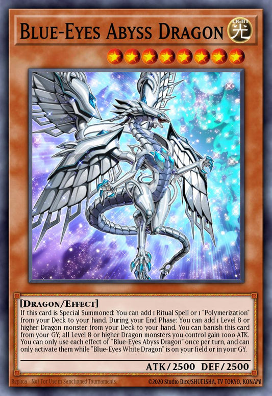 (016) YuGiOh TCG RA01: 25th Anniversary Rarity Collection Single: Blue-Eyes Abyss Dragon (V.2 - Ultra Rare)  Ultra Rare