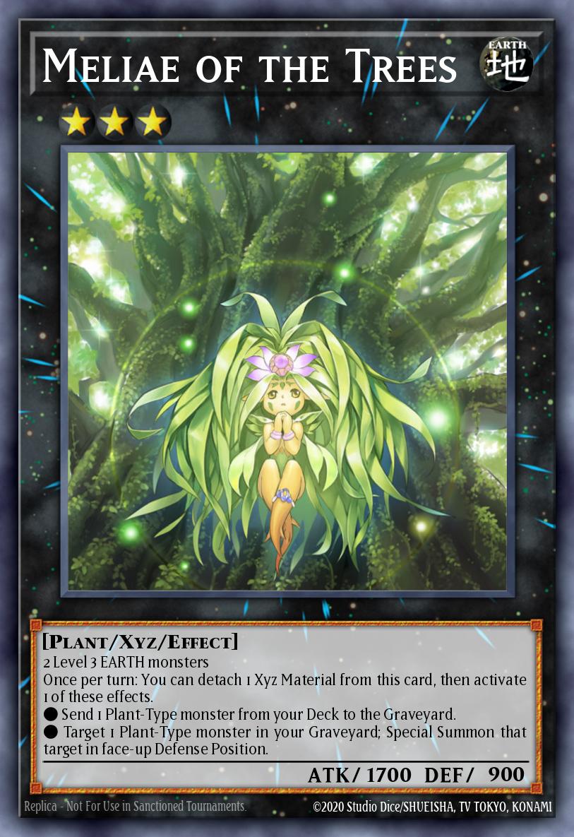 (165) YuGiOh TCG MP14: 2014 Mega-Tins Mega-Pack Single: Meliae of the Trees Secret Rare