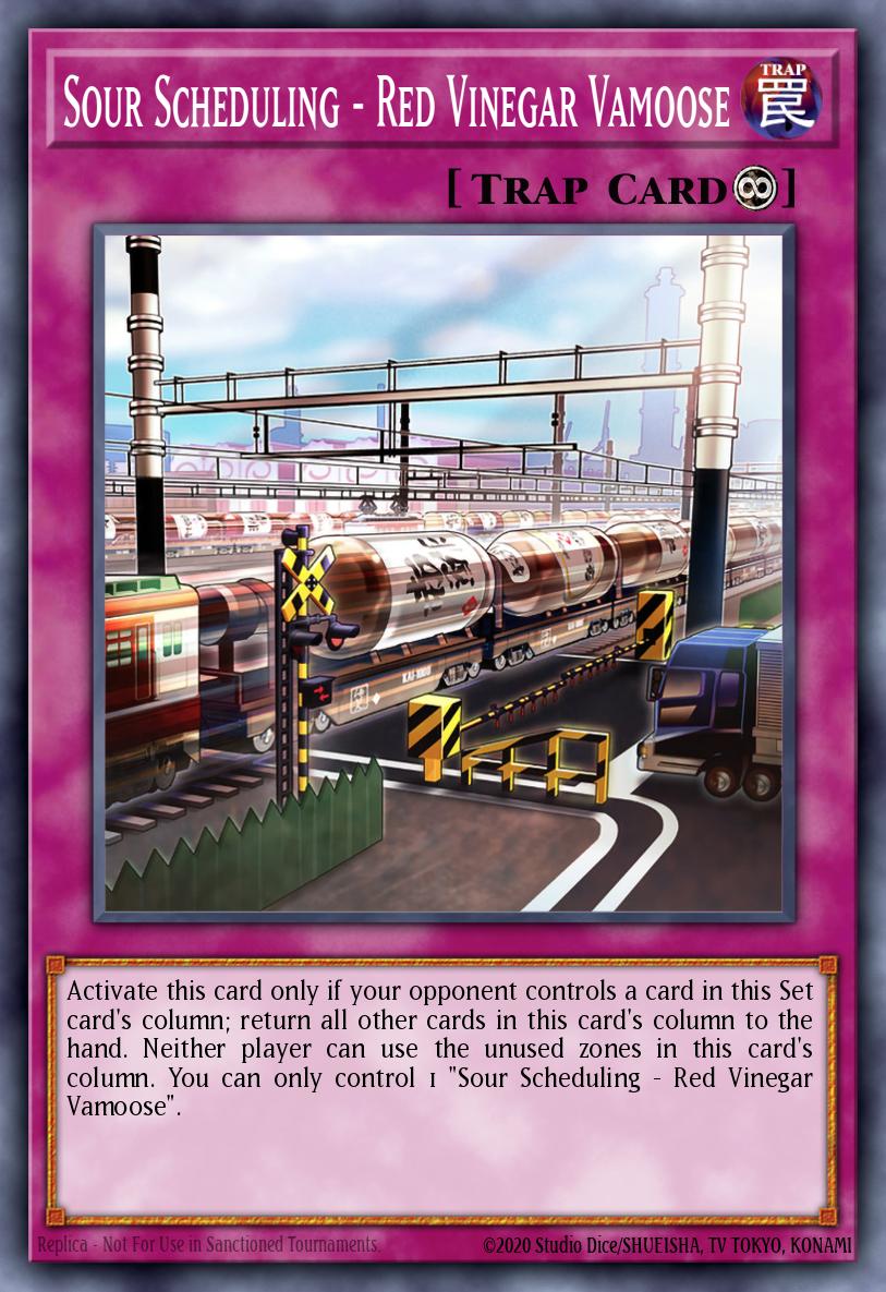(333) YuGiOh TCG MP24: 25th Anniversary Tin: Dueling Mirrors Single: Sour Scheduling - Red Vinegar Vamoose Common