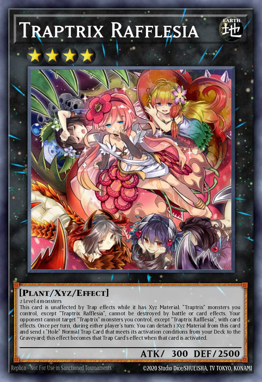 (034) YuGiOh TCG RA02: 25th Anniversary Rarity Collection II Single: Traptrix Rafflesia (V.1 - Super Rare)  Super Rare