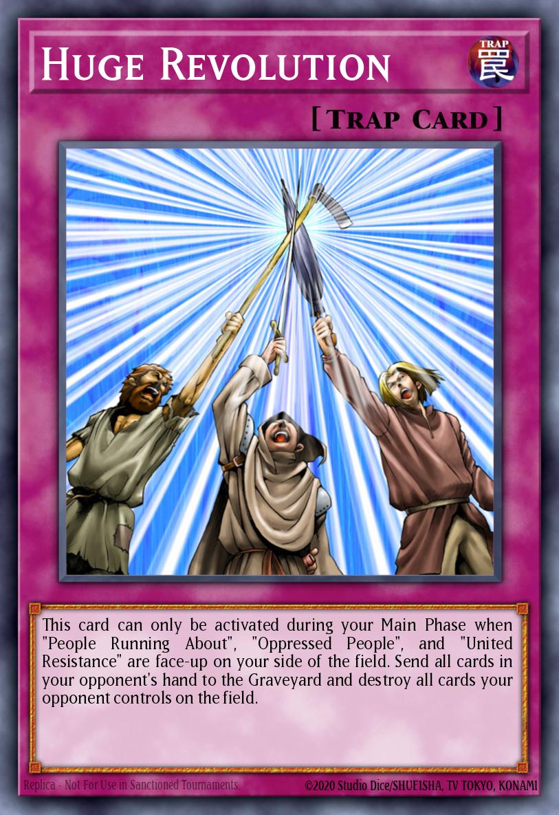 (041) YuGiOh TCG MFC: Magician's Force Single: Huge Revolution Common