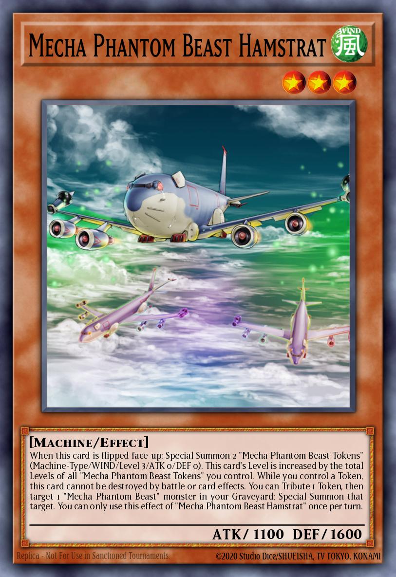 (011) YuGiOh TCG MP14: 2014 Mega-Tins Mega-Pack Single: Mecha Phantom Beast Hamstrat Ultra Rare