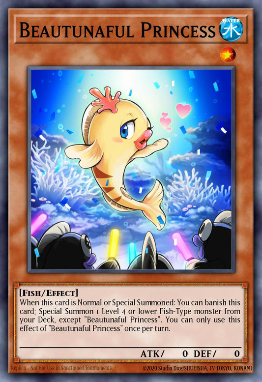(036) YuGiOh TCG PRIO: Primal Origin Single: Beautunaful Princess  Rare