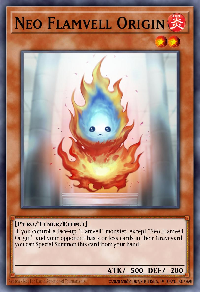 (069) YuGiOh TCG HAC1: Hidden Arsenal: Chapter 1 Single: Neo Flamvell Origin (V.1 - Common) Common