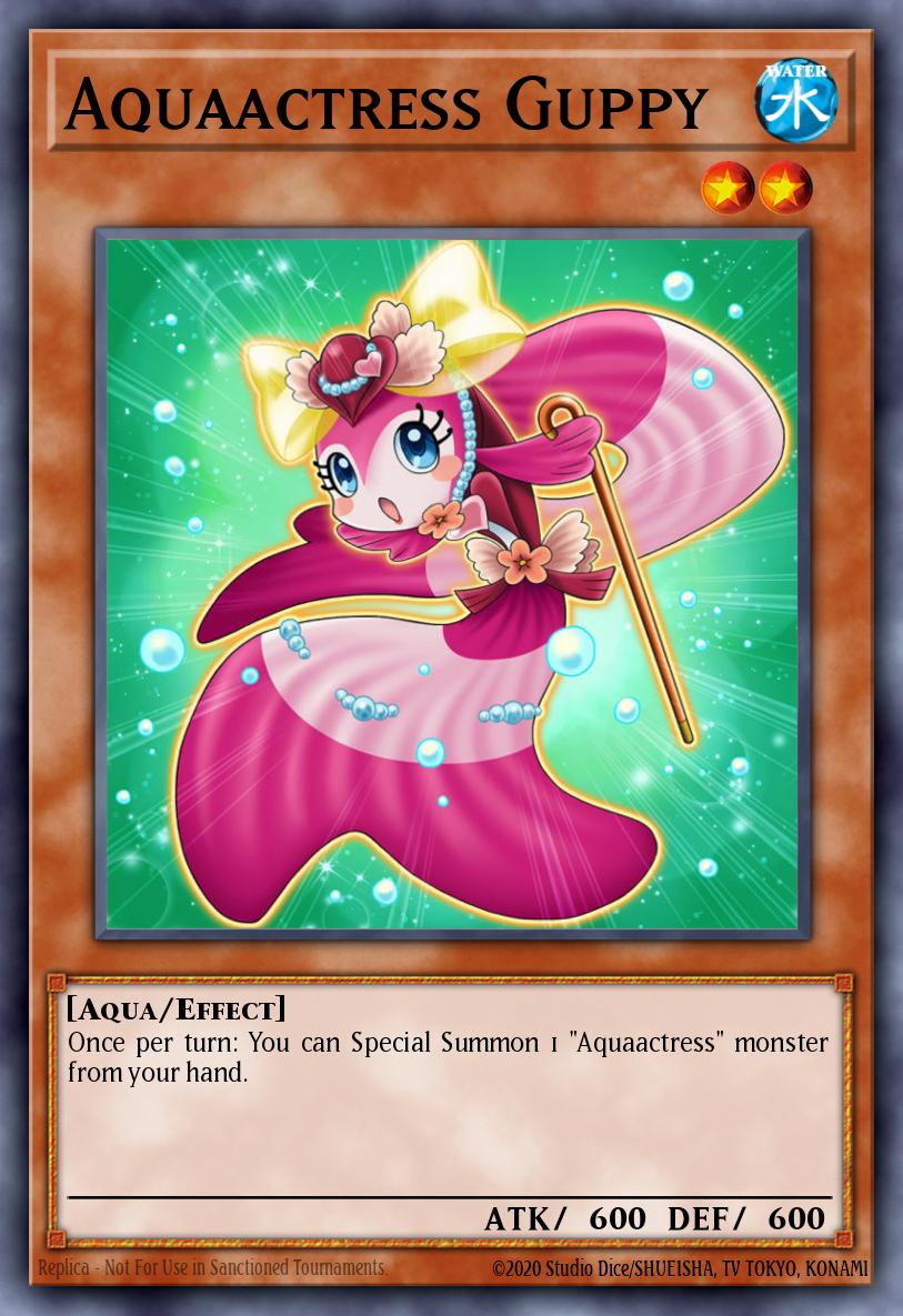 (091) YuGiOh TCG DLCS: Dragons of Legend: The Complete Series Single: Aquaactress Guppy Common