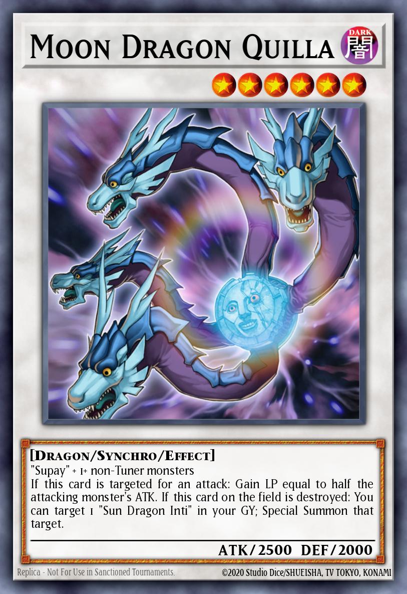 (043) YuGiOh TCG ABPF: Absolute Powerforce Single: Moon Dragon Quilla (V.1 - Ultra Rare) Ultra Rare