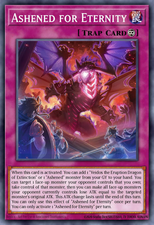 (096) YuGiOh TCG PHNI: Phantom Nightmare Single: Ashened for Eternity  Common