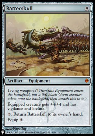 (130) Magic The Gathering The List Single: Batterskull Mythic