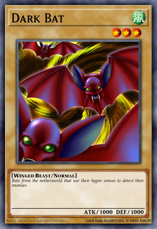 (EN058) YuGiOh TCG PSV: Pharaoh's Servant Single: Dark Bat (V.3 - Common)  Common