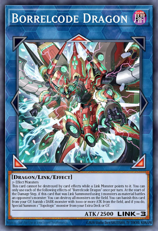 (040) YuGiOh TCG MP25: 2025 Mega-Pack Tin Single: Borrelcode Dragon  Starlight Rare