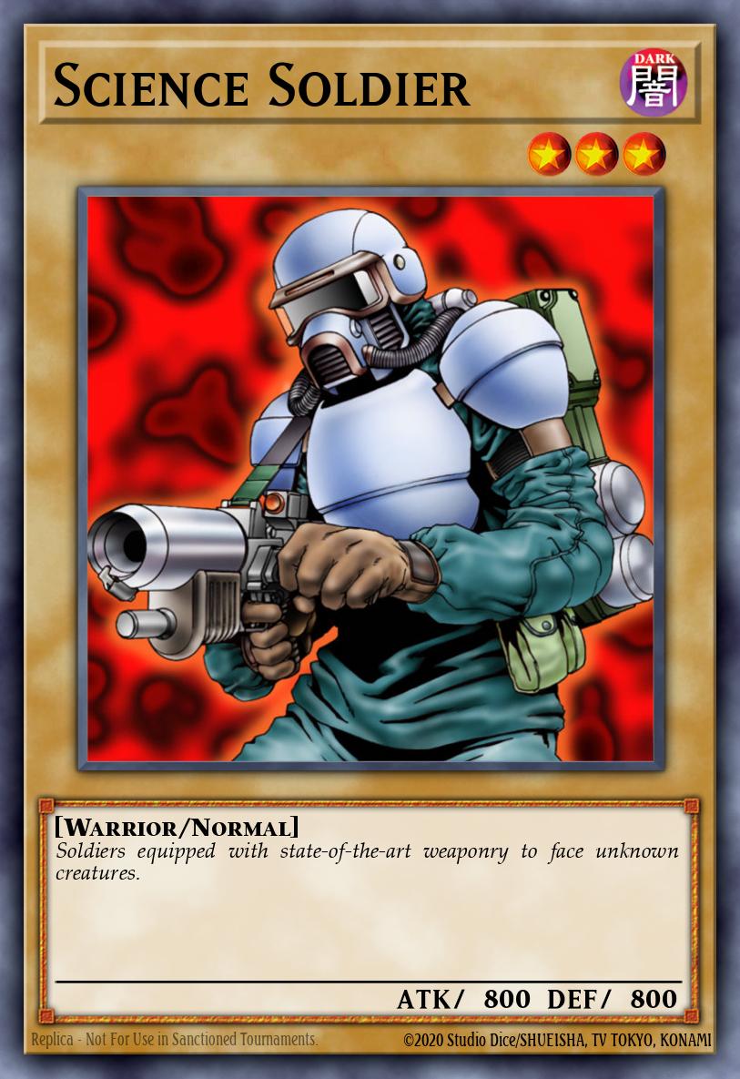 (097) YuGiOh TCG PSV: Pharaoh's Servant Single: Science Soldier (V.1 - Common)  Common