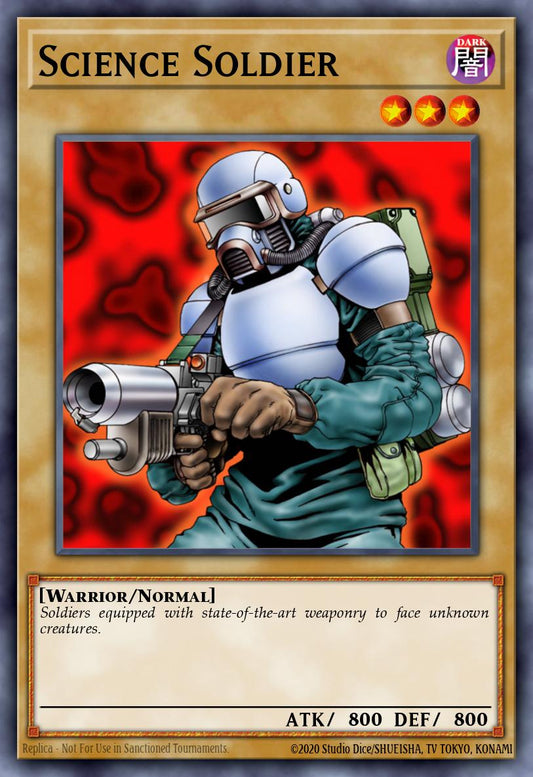 (EN097) YuGiOh TCG PSV: Pharaoh's Servant Single: Science Soldier (V.3 - Common)  Common