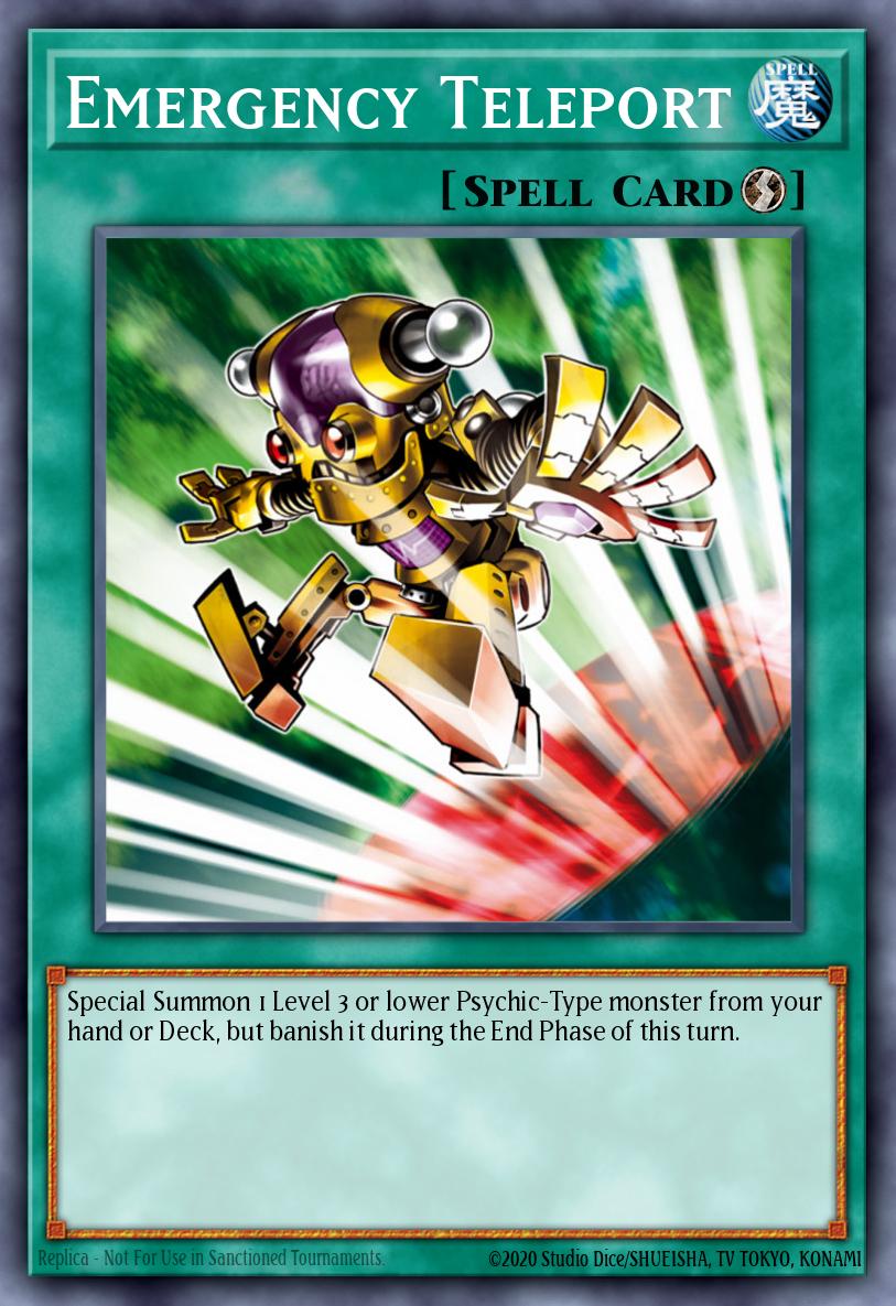 (053) YuGiOh TCG RA02: 25th Anniversary Rarity Collection II Single: Emergency Teleport (V.6 - Collectors Rare) Collectors Rare