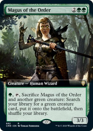 (682/361) Magic The Gathering Commander Legends: Extras Single: Magus of the Order Rare