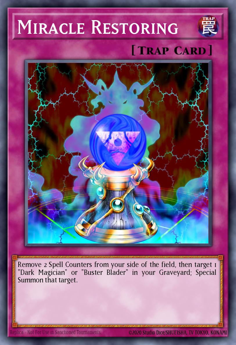 (100) YuGiOh TCG MFC: Magician's Force Single: Miracle Restoring Common