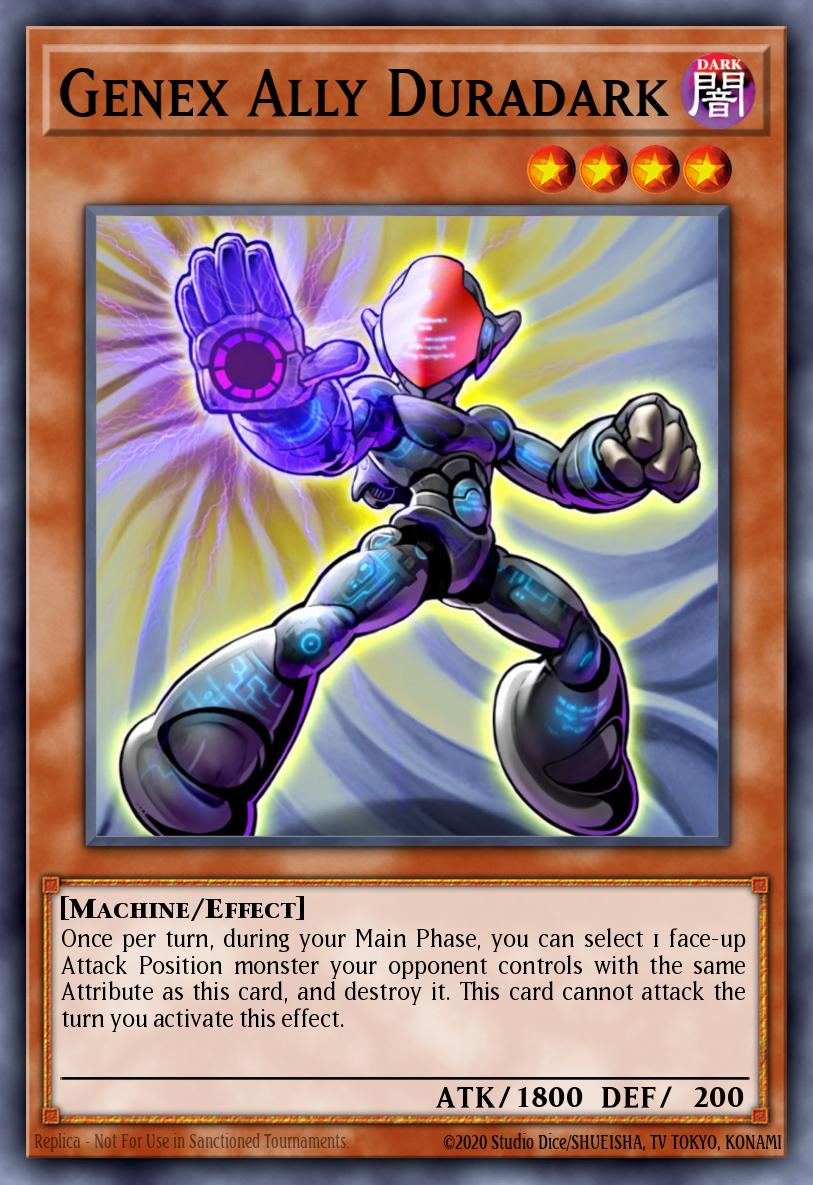 (056) YuGiOh TCG BLTR: Battles of Legend: Terminal Revenge Single: Genex Ally Duradark Ultra Rare