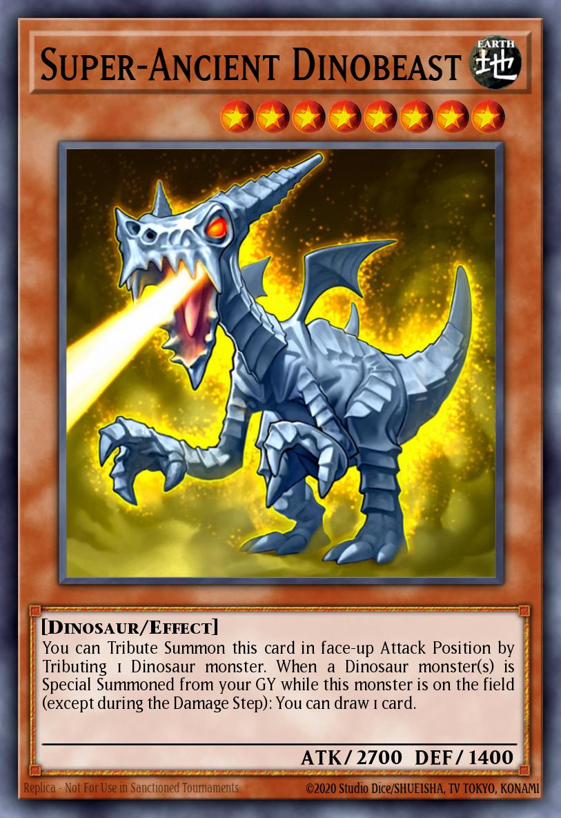 (088) YuGiOh TCG LODT: Light of Destruction Single: Super-Ancient Dinobeast (V.2 - Ultra Rare) Ultra Rare