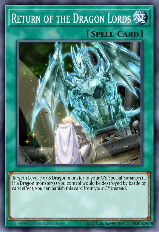 (060) YuGiOh TCG RA03: Quarter Century Bonanza Single: Return of the Dragon Lords (V.5 - Quarter Century Secret Rare)  Quarter Century Secret Rare