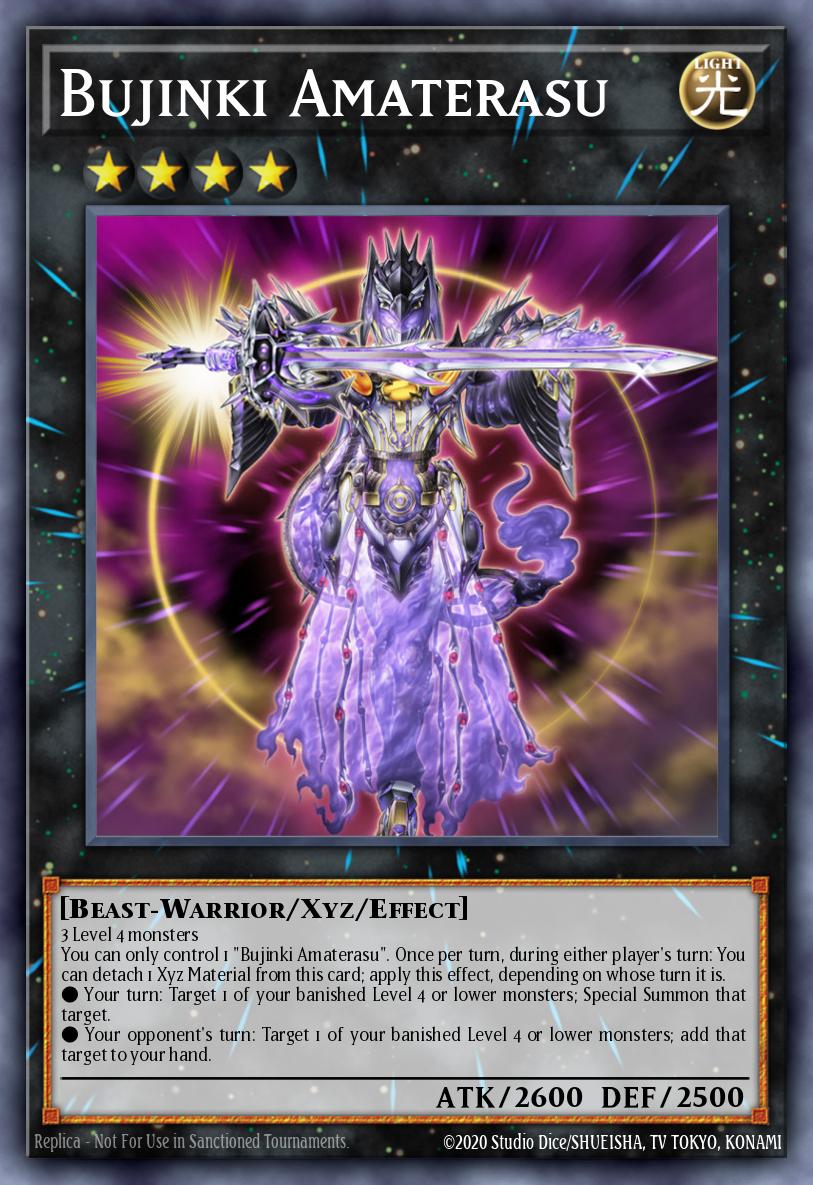 (052) YuGiOh TCG PRIO: Primal Origin Single: Bujinki Amaterasu (V.2 - Ultimate Rare)  Ultimate Rare