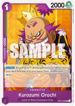 (098) One Piece TCG OP01: Romance Dawn Single: Kurozumi Orochi (OP01-098) Uncommon