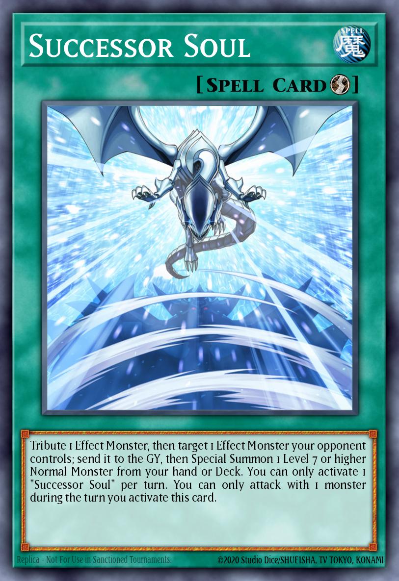 (246) YuGiOh TCG MP20: 2020 Tin of Lost Memories Mega Pack Single: Successor Soul Ultra Rare