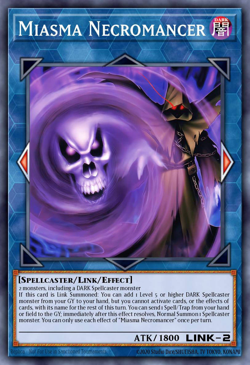 (052) YuGiOh TCG DOOD: Doom of Dimensions Single: Miasma Necromancer Common