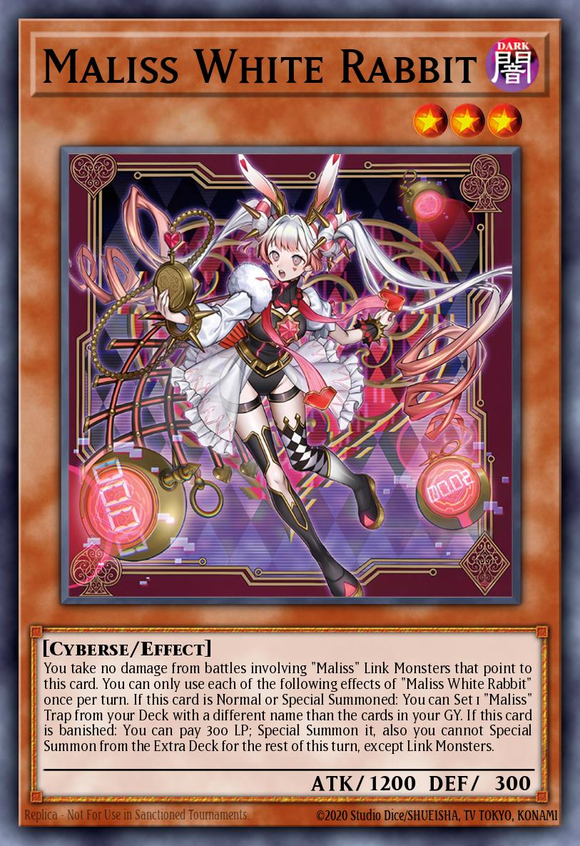 (122) YuGiOh TCG MP25: 2025 Mega-Pack Tin Single: Maliss P White Rabbit  Secret Rare
