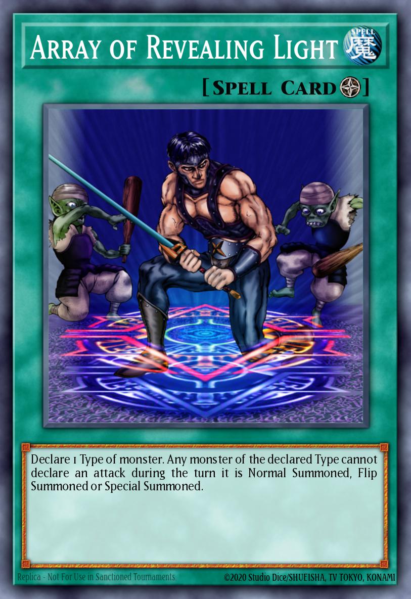 (148) YuGiOh TCG DB2: Dark Beginning 2 Single: Array of Revealing Light Common