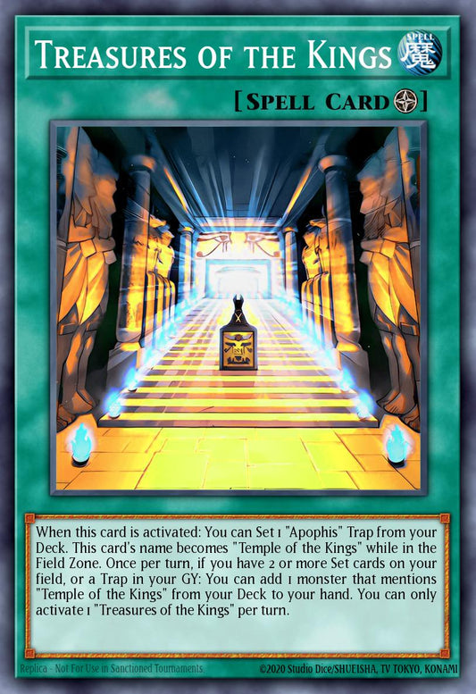 (006) YuGiOh TCG MZTM: Maze of the Master Single: Treasures of the Kings (V.2 - Collectors Rare)  Collectors Rare