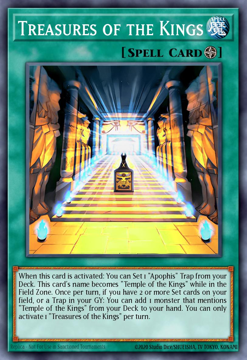 (006) YuGiOh TCG MZTM: Maze of the Master Single: Treasures of the Kings (V.1 - Secret Rare)  Secret Rare