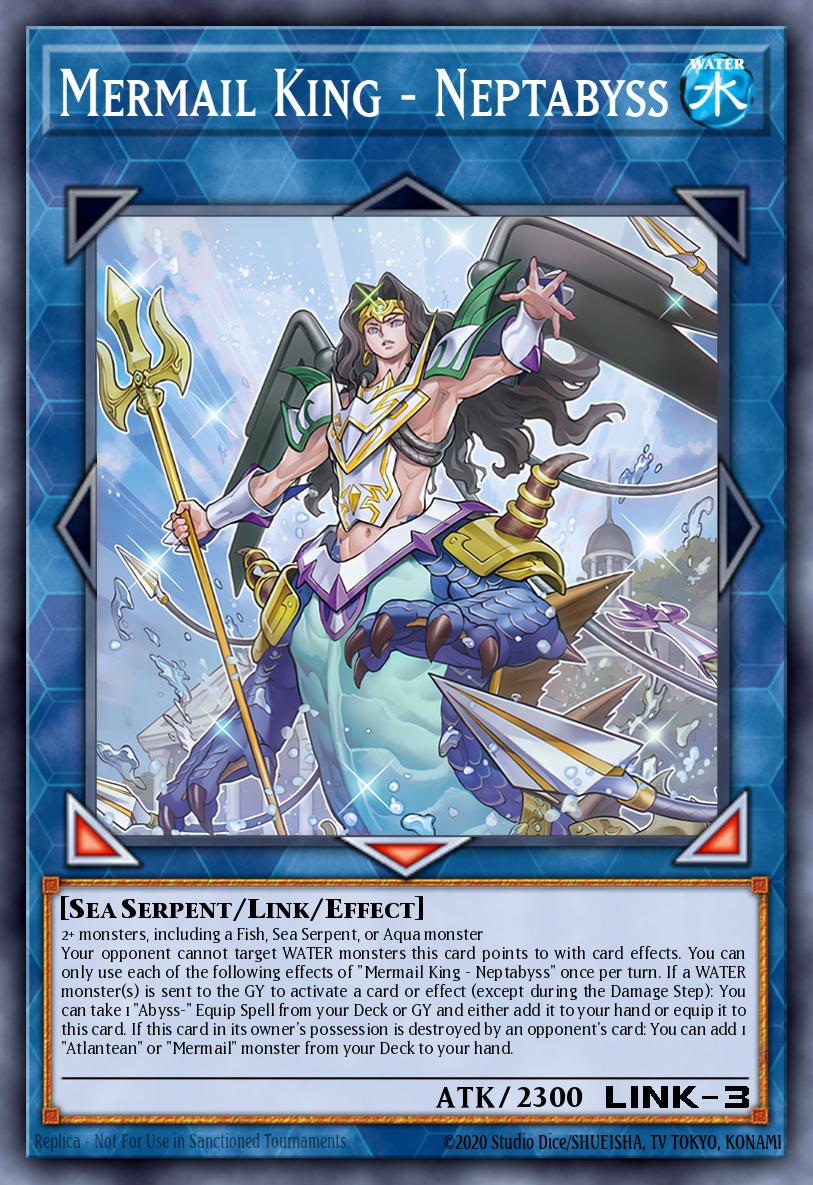 (013) YuGiOh TCG 25LP: Limited Pack World Championship 2025 Single: Mermail King - Neptabyss (V.2 - Ultra Rare) Ultra Rare