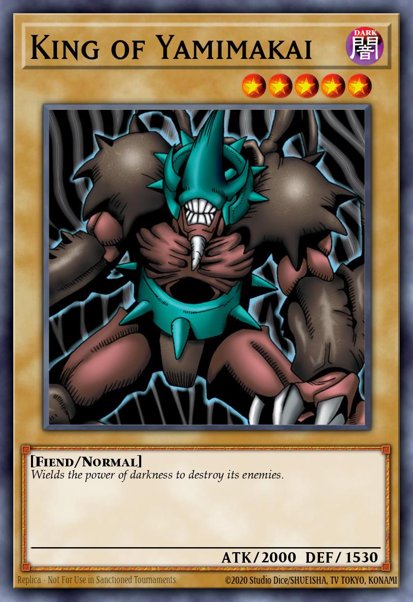 (EN074) YuGiOh TCG MRD: Metal Raiders Single: King of Yamimakai (V.3 - Common)  Common