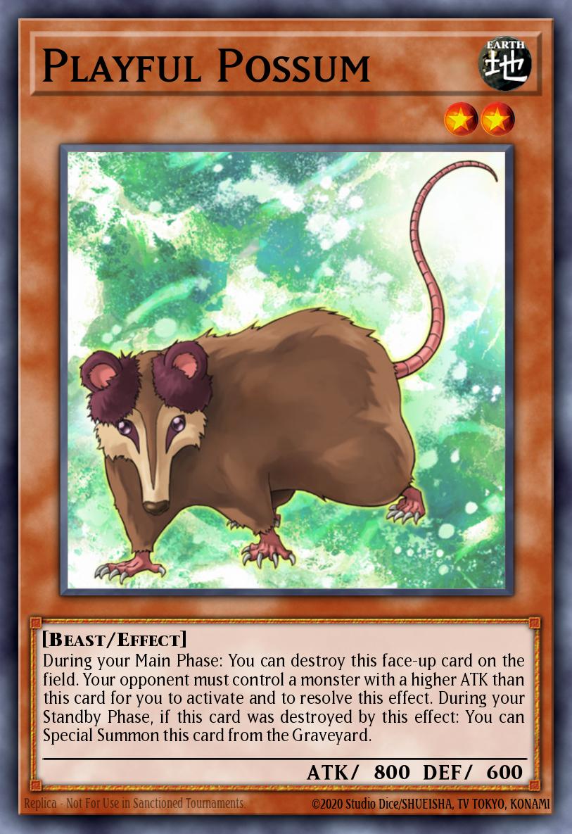 (033) YuGiOh TCG BPW2: Battle Pack 2: War of the Giants - Round 2 Single: Playful Possum Common