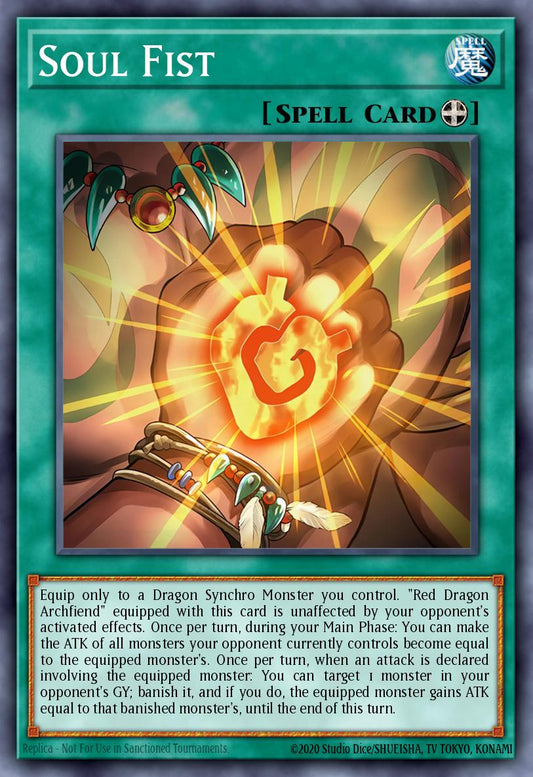 (057) YuGiOh TCG MZTM: Maze of the Master Single: Soul Fist  Super Rare