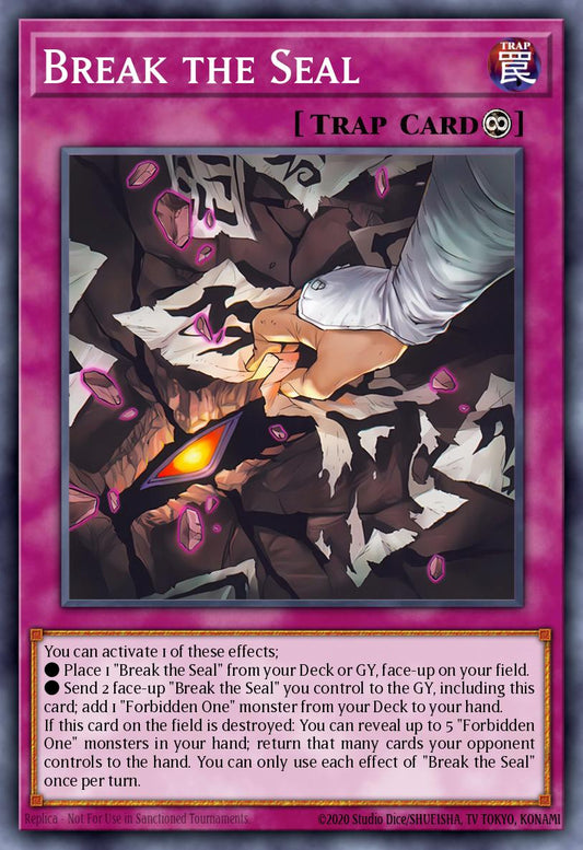 (043) YuGiOh TCG MZTM: Maze of the Master Single: Break the Seal  Rare
