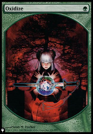 (007) Magic The Gathering The List Single: Oxidize Rare