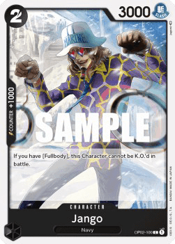 (100) One Piece TCG OP02: Paramount War Single: Jango (OP02-100) Common