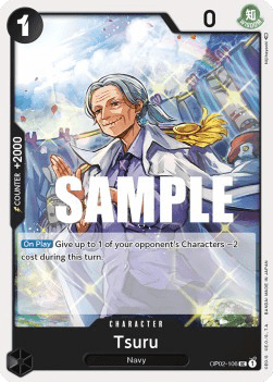 (106) One Piece TCG OP02: Paramount War Single: Tsuru (OP02-106) Uncommon