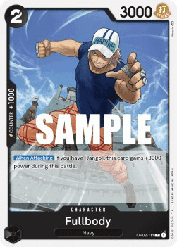 (111) One Piece TCG OP02: Paramount War Single: Fullbody (OP02-111) Common