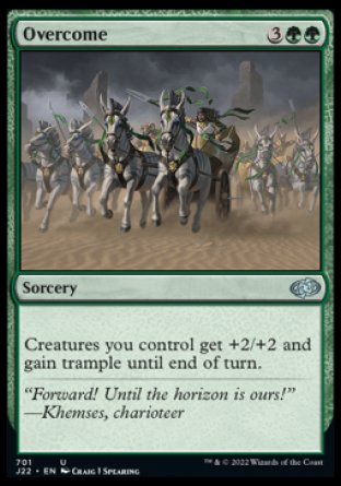 (701) Magic The Gathering Jumpstart 2022 Single: Overcome Uncommon